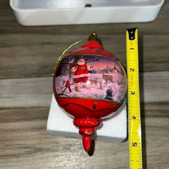 National Wild Turkey Federation Santa Dear Christmas Ornament~RJ Mcdonald Signed - Picture 8 of 8